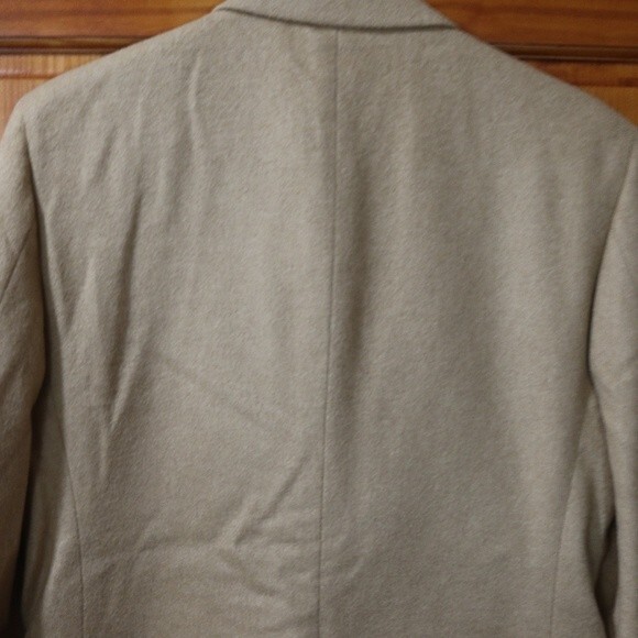 John Peel Vintage Camel Hair Blazer Coat Beautiful 100% Camel Jacket 38S - Picture 13 of 16